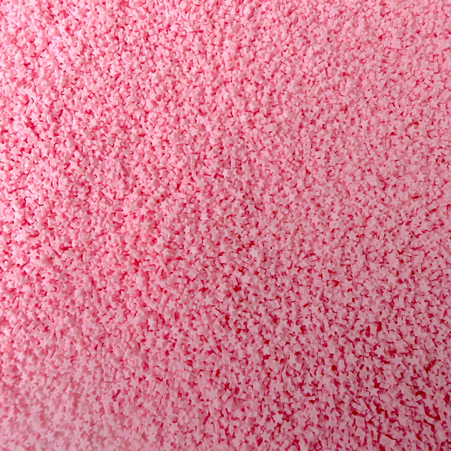 3MM Light Pink Star Polymer Clay Sprinkle (NOT EDIBLE) D14-08