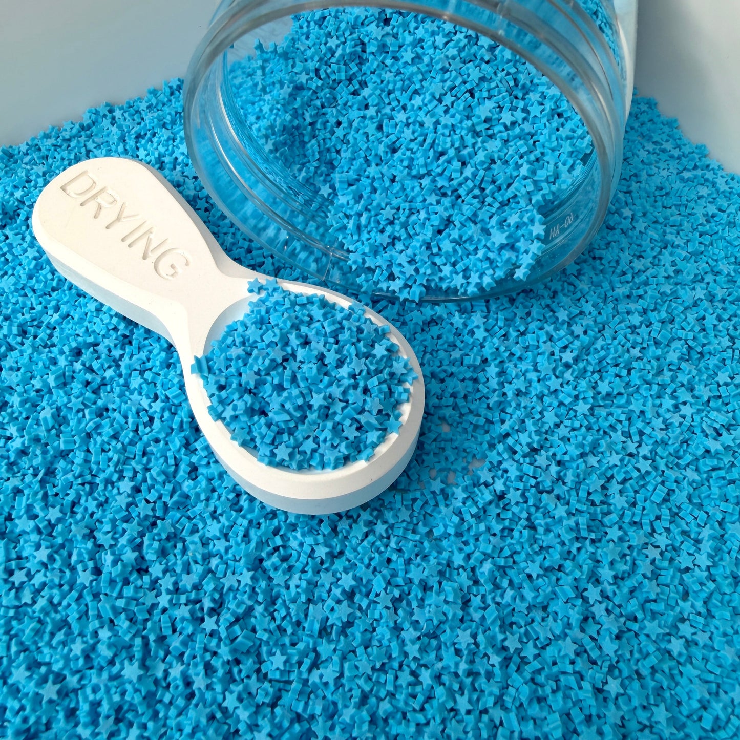 FAKE 3MM Blue Star Polymer Clay Sprinkle (NOT EDIBLE) D14-05
