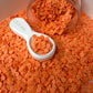 5MM/10MM Orange Planet Polymer Clay Sprinkle Pieces (NOT EDIBLE) D14-17