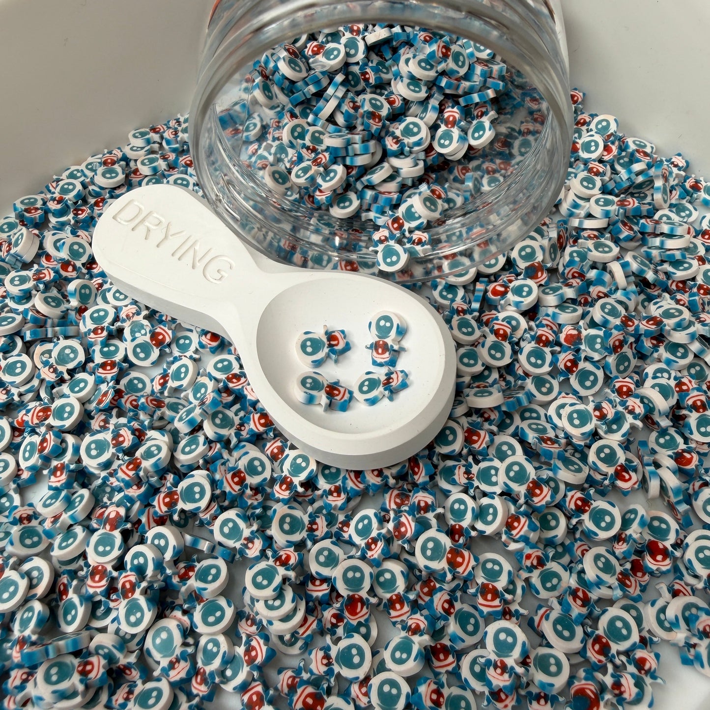 5MM/10MM Astronaut Polymer Clay Sprinkle Pieces (NOT EDIBLE) D14-15