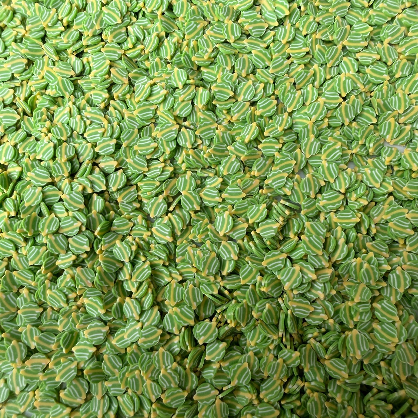 5MM/10MM Green Planet Polymer Clay Sprinkle Pieces (NOT EDIBLE) D14-19