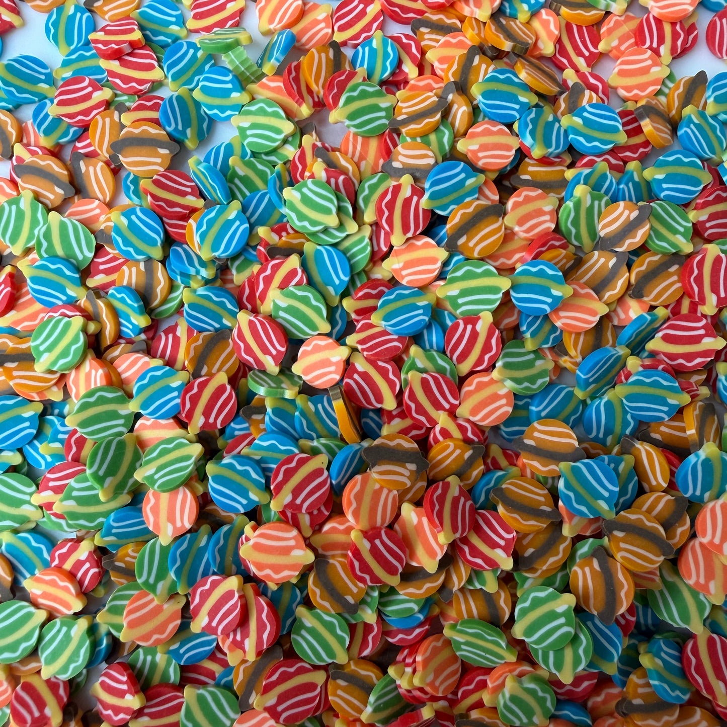 5MM/10MM Mix Color Planet Polymer Clay Sprinkle Mix (NOT EDIBLE) D14-21/22