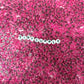 Translucent ROSE PINK, Black Letter A-Z Alphabet Individual Beads (7MM)