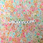 Glow-in-the-Dark Mixed Color 0-9 Individual Number Acrylic Beads (7MM)