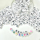 7MM Symbols #1, Dollar, Ampersand, Asterisk, Plus, Minus, Dollar Acrylic Beads