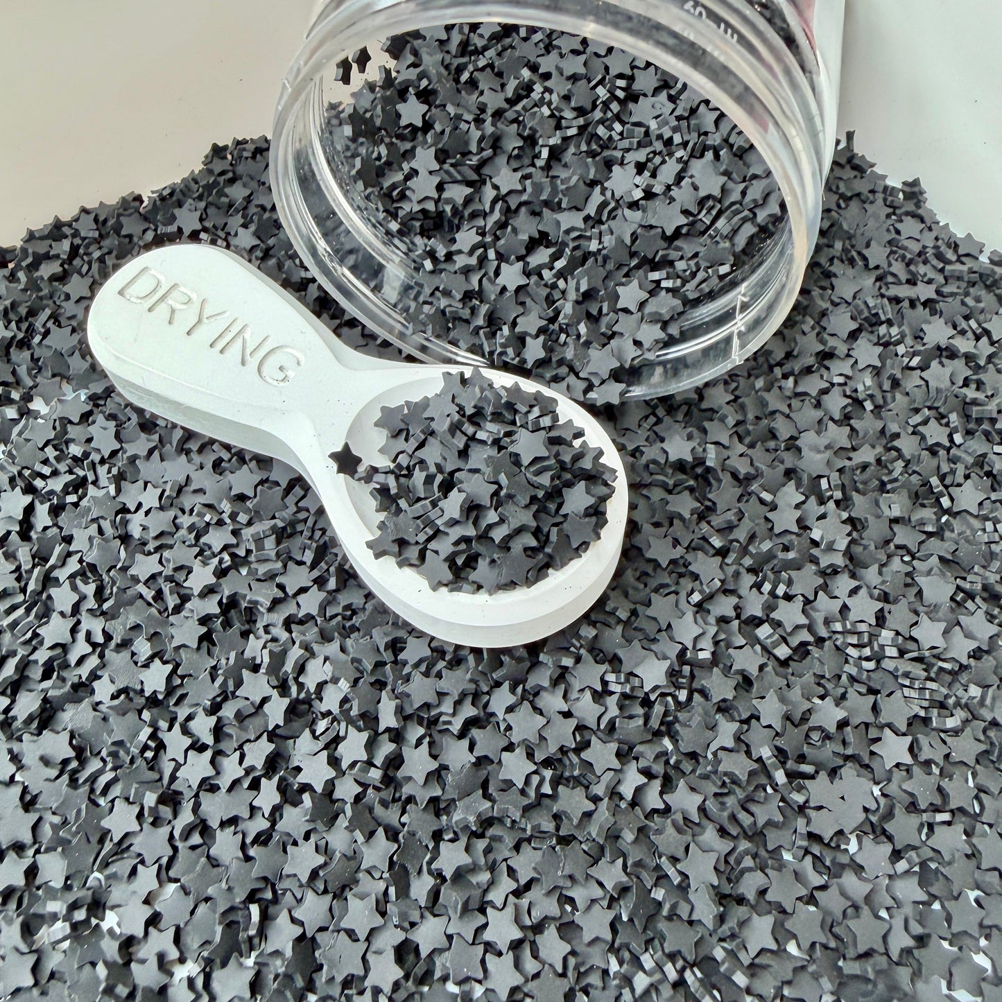 5MM Black Star Polymer Clay Sprinkle (NOT EDIBLE) D53-03
