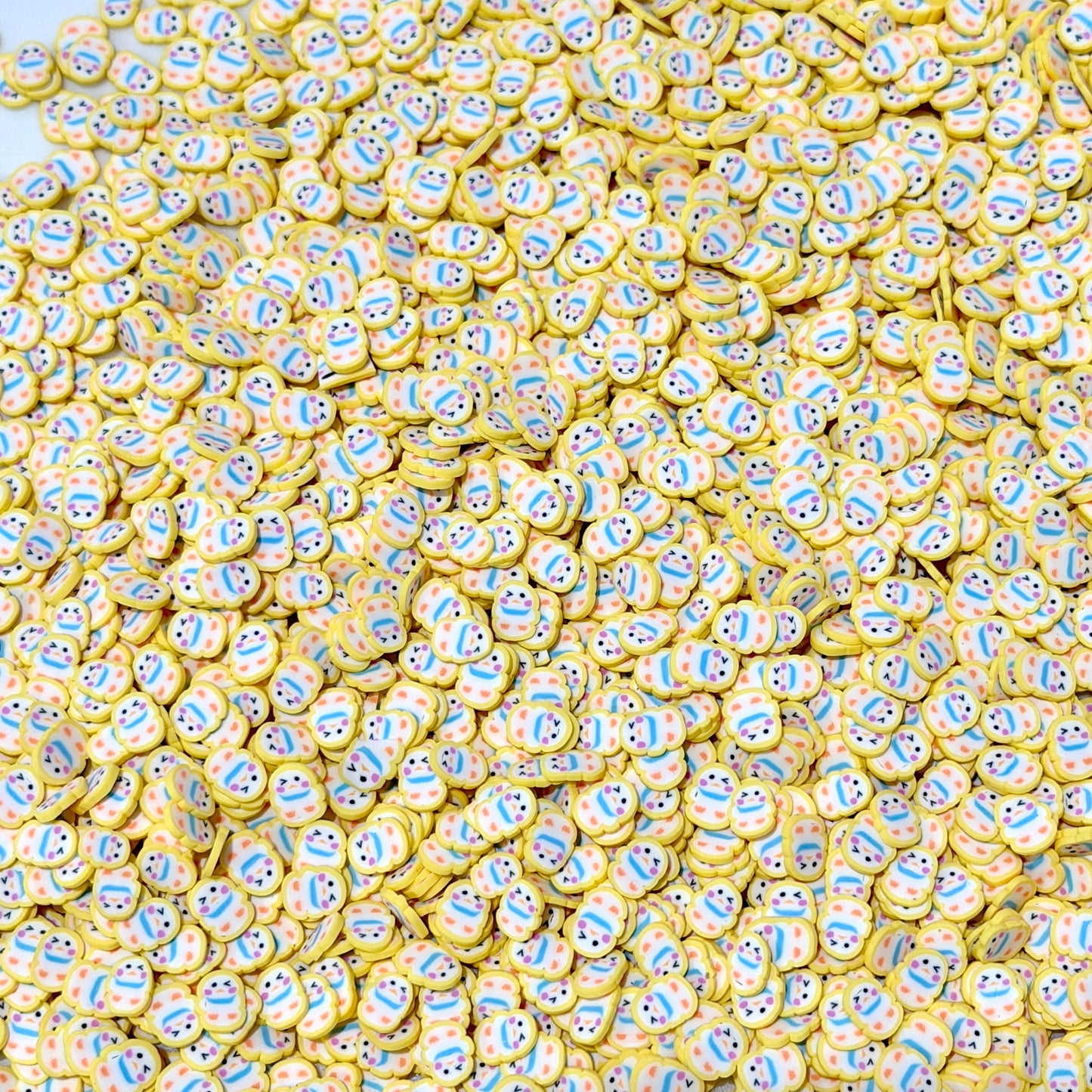 FAKE 5MM Cartoon Chicken Polymer Clay Sprinkle (NOT EDIBLE) D12-33