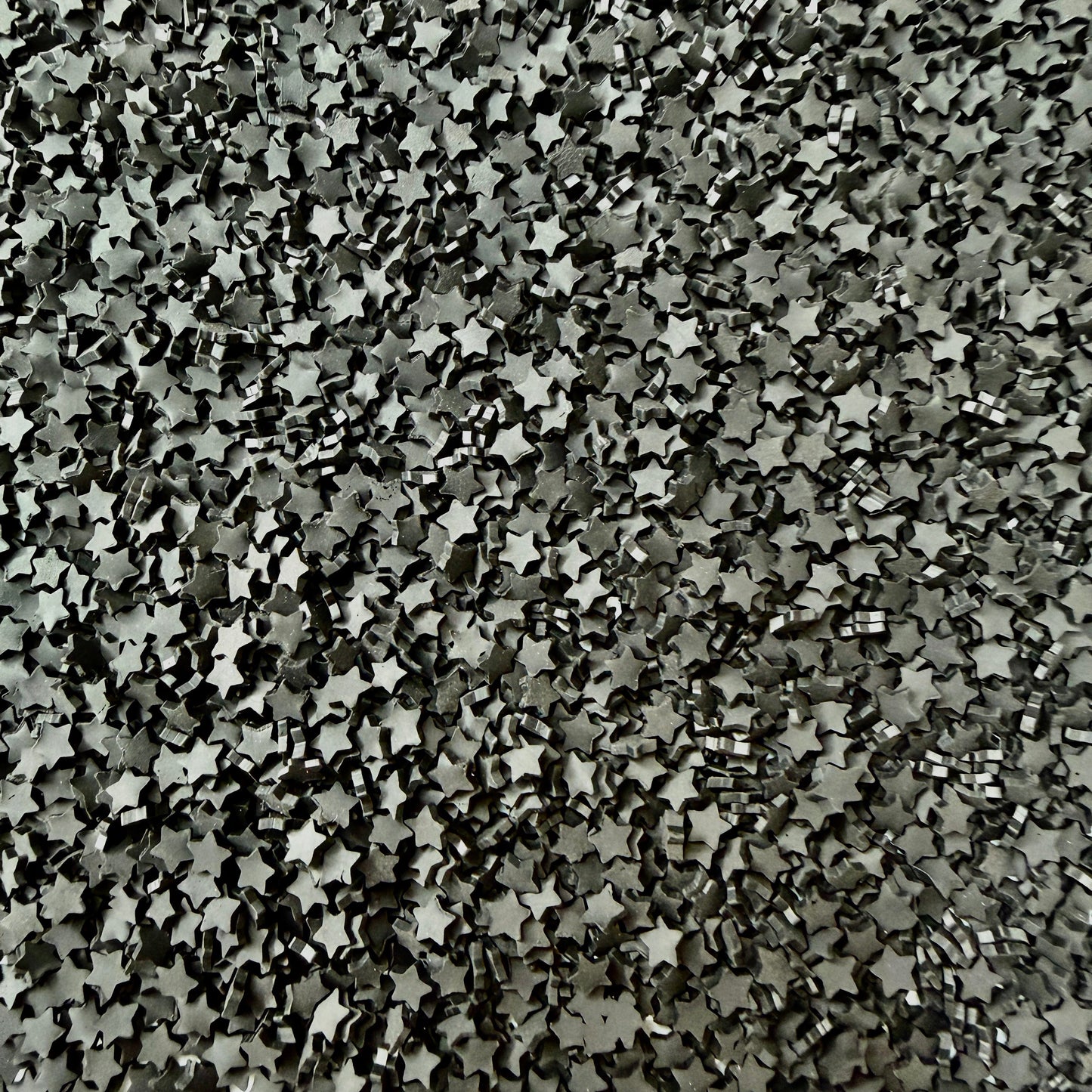 5MM Black Star Polymer Clay Sprinkle (NOT EDIBLE) D53-03