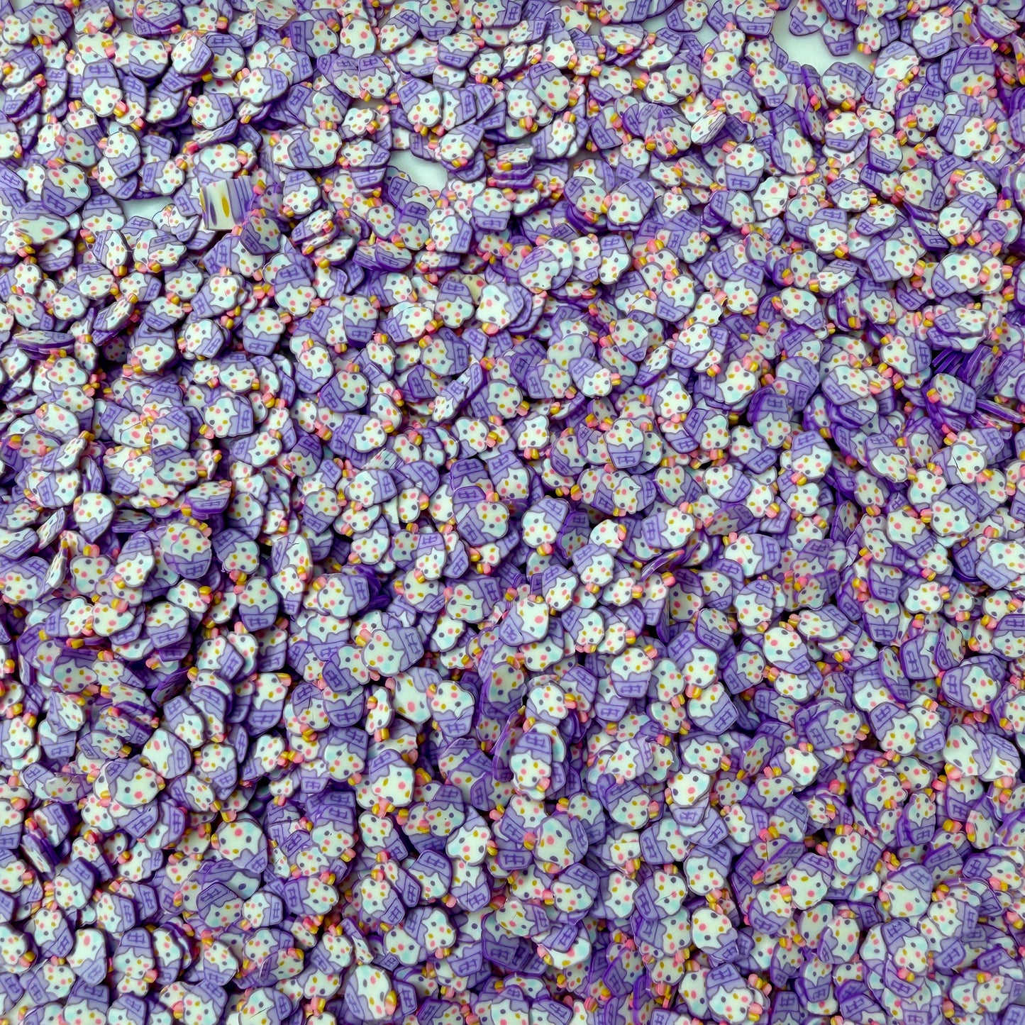 5MM Purple Ice Cream Polymer Clay Sprinkle (NOT EDIBLE) D52-34