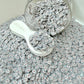 5MM White Fluffy Dog Polymer Clay Sprinkle (NOT EDIBLE) D53-14