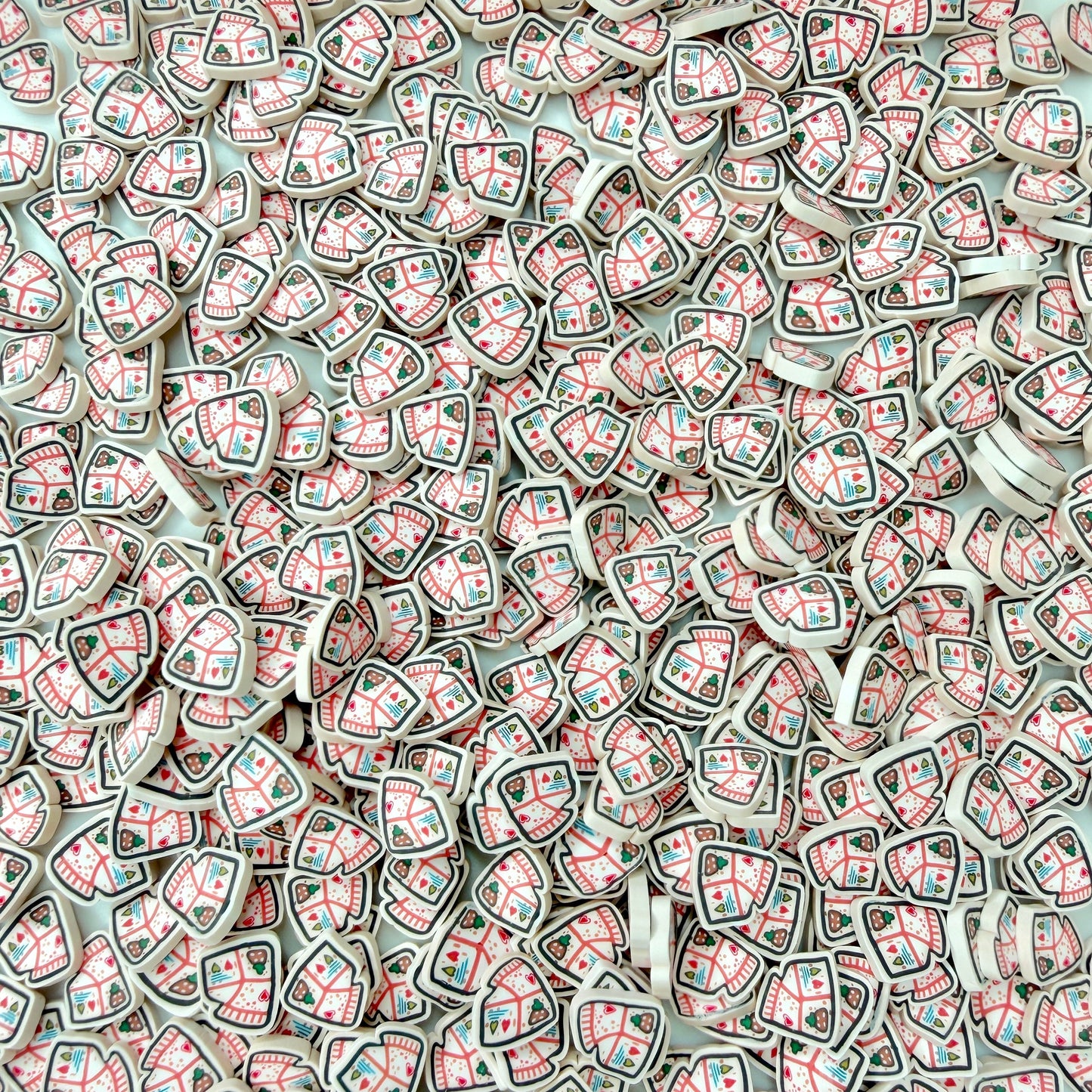 5MM/10MM Strawberry Milk Carton Polymer Clay Sprinkle (NOT EDIBLE)D53-08/09