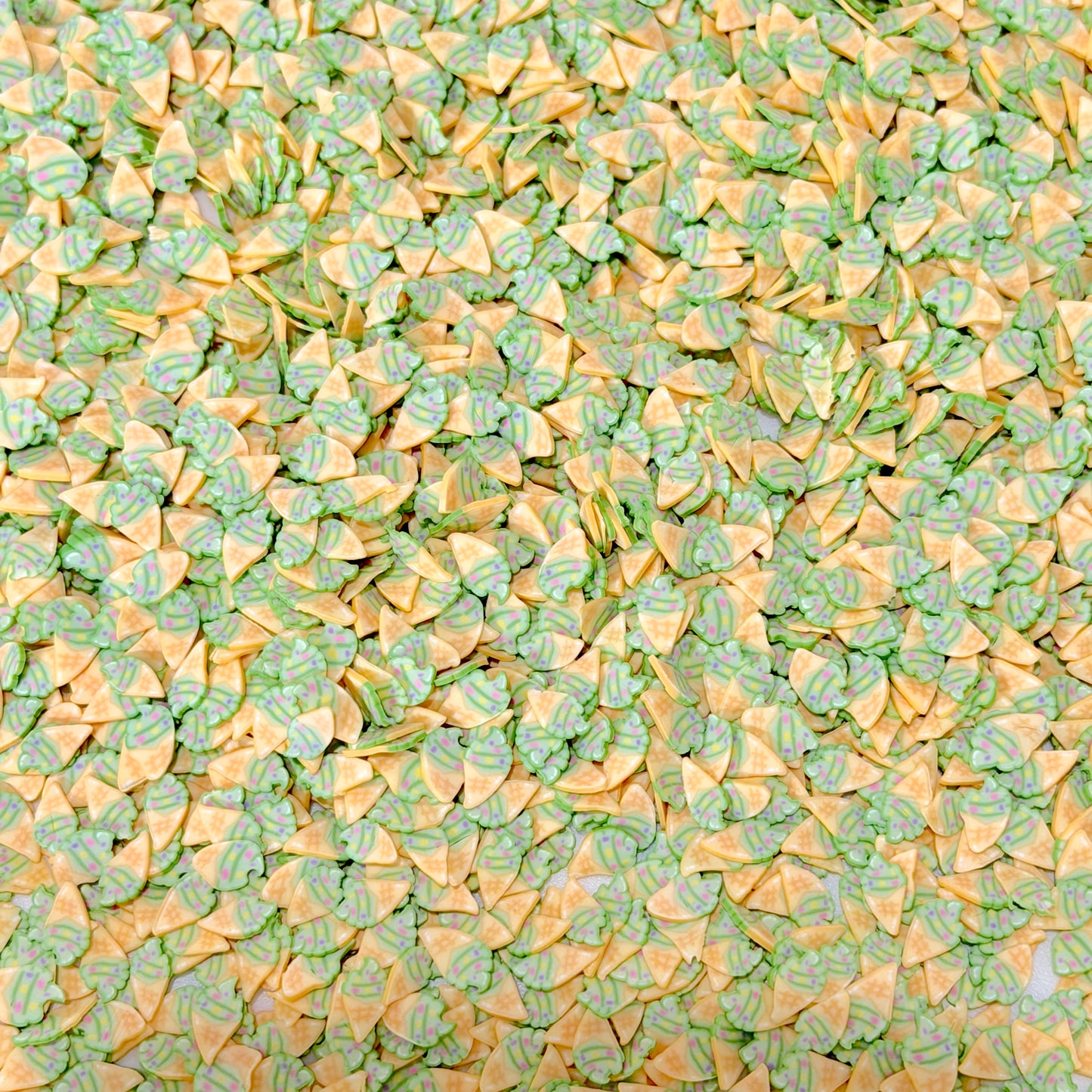 5MM Matcha Swirl Ice Cream Polymer Clay Sprinkle (NOT EDIBLE) D52-33