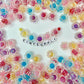 Chunky 16MM AB Sunflower Acrylic Spacer Beads