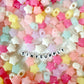 Chunky 14MM Pastel Jelly Puffy Star Acrylic Spacer Beads