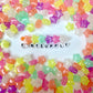 BULK 12.5MM Glow-in-the-dark Star Shaped Acrylic Spacer Beads