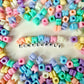 Pastel Acrylic Elephant Spacer Beads (10MM)