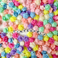 Acrylic Open Rose Spacer Beads 12MM x 12.5MM