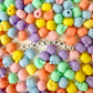 Chunky 14MM Apple Acrylic Spacer Beads