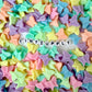 Chunky 15MM Pastel Acrylic Butterfly Spacer Beads