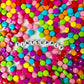 7MM Solid Neon-Colored Flat Round Spacer Beads