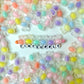 Chunky 16MM Frosted Matte Acrylic Bunny Rabbit Head Beads