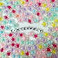 BULK 12MM AB Transparent Acrylic Star Beads