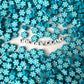 10MM Unique Snowflake, Winter Themed Polymer Clay Beads