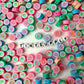 10MM Colorful Butterflies, Animal/Insect Polymer Clay Beads