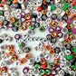 10MM Halloween Themed Polymer Clay Bead Mixes