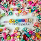 Mixed Animal Themed Polymer Clay Beads (Mixed Sizes)