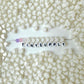 8MM White Acrylic Heart with White Middle Spacer Beads