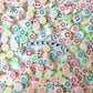 10MM Colorful Face Themed Polymer Clay Beads