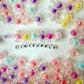 Chunky Acrylic AB Rainbow Candy Beads (22MM X 13MM)