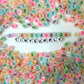 7MM Mixed Number Glow-in-the-Dark Acrylic Flat Round Beads