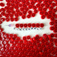 10MM x 6MM Rainbow Beads with Black Happy Face Beads