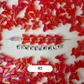 Chunky 15MM Iridescent Butterfly Beads