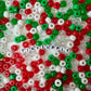 9MM Christmas Themed Pony Beads