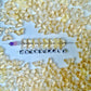 15MM Yellow Gold Butterfly Speckled Colored Glass Beads