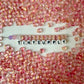 6MM Pearl Pink Colored Glass Heart Beads B04