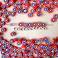 10MM Superhero Themed Polymer Clay Beads