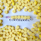 10MM Lemon Slice, Fruit Themed Polymer Clay Beads