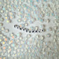 8MM AB Frosted Colored Glass Star Beads C01
