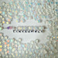8MM AB Frosted Colored Glass Star Beads C01