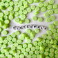 10MM Lime Citrus Fruit Themed Polymer Clay Beads