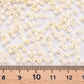 3MM Frosted Beige 8/0 Glass Seed Beads (S048-16) D41-14