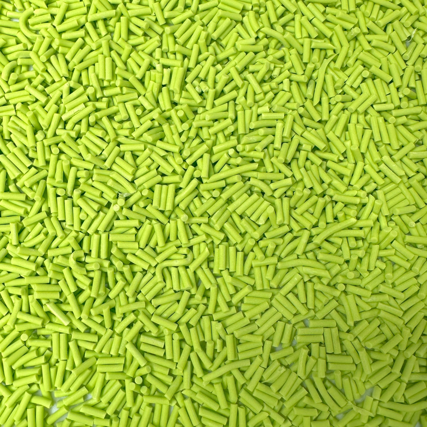 Green Apple Polymer Clay Sprinkle Pieces (NOT EDIBLE) D42-09