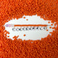 3MM Orange Red 8/0 Glass Seed Beads (S036-01) D41-06