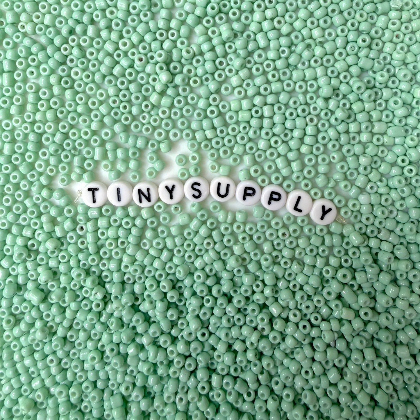 3MM Light Aquamarine 8/0 Glass Seed Beads (S036-02) D41-07