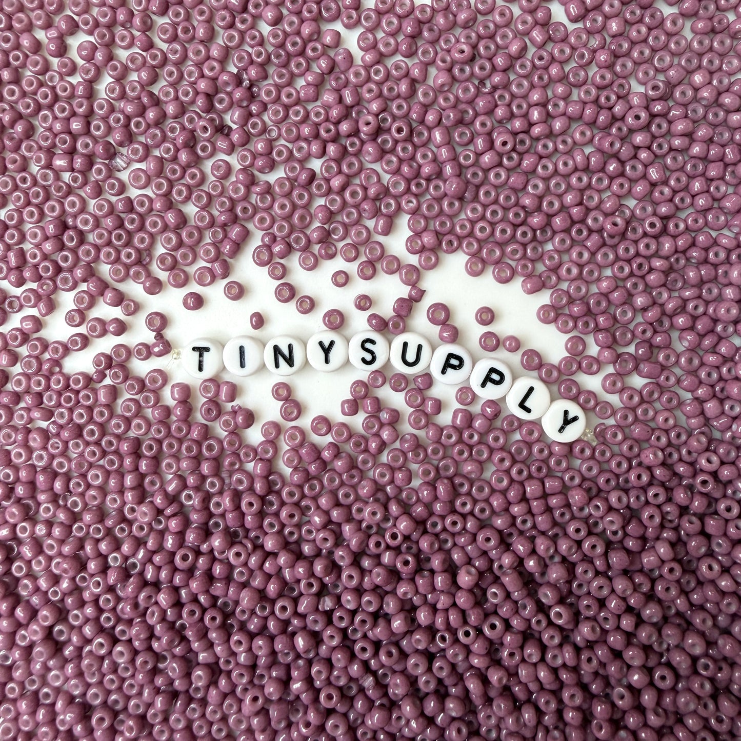 3MM Dusty Purple 8/0 Glass Seed Beads (S036-18) D41-17
