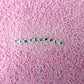 3MM Frosted Pink 8/0 Glass Seed Beads (S048-005) D41-22